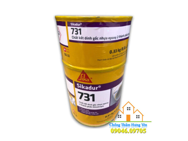 sikadur 731 chất kết nối thép và bê tông chất kết dính gốc nhựa epoxy 2 thành phần